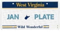 January WV Plates