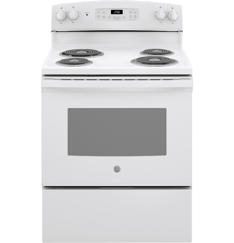 GE® JB256 ENERGY STAR® 30" Free-Standing Self-Clean Coil Burner Electric GE® JB256 ENERGY STAR® 30" Free-Standing Self-Clean Coil Burner Electric