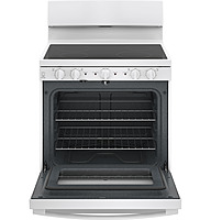 GE® JB480DTBB 30” Free-standing Electric Radiant Smooth Cooktop Range