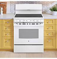 GE® JB480DTBB 30” Free-standing Electric Radiant Smooth Cooktop Range