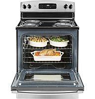 GE® JBS360RTSS ENERGY STAR® 30" Free-Standing Electric Coil Burner Range GE® JBS360RTSS ENERGY STAR® 30" Free-Standing Electric Coil Burner Range