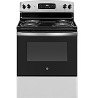 GE® JBS360 ENERGY STAR® 30" Free-Standing Electric Coil Burner Range GE® JBS360 ENERGY STAR® 30" Free-Standing Electric Coil Burner Range