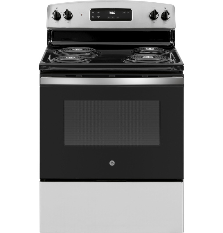 GE® JBS360 ENERGY STAR® 30" Free-Standing Electric Coil Burner Range GE® JBS360 ENERGY STAR® 30" Free-Standing Electric Coil Burner Range