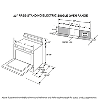 GE® JBS460DM ENERGY STAR® 30" Free-Standing Electric Range