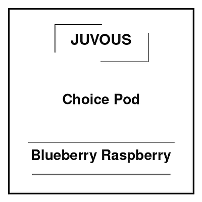 Juvous Choice Pod Blueberry Raspberry