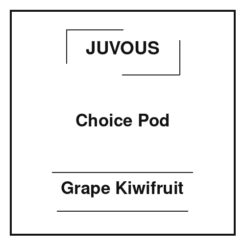 Juvous Choice Pod Grape Kiwifruit