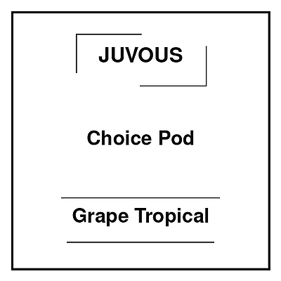 Juvous Choice Pod Grape Tropical