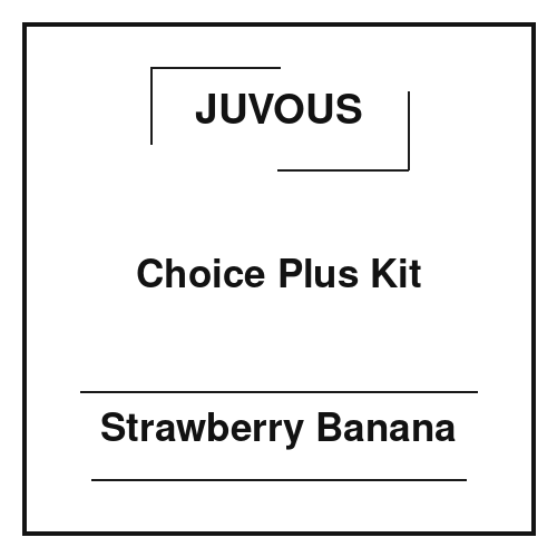 Juvous Choice Plus Kit Strawberry Banana