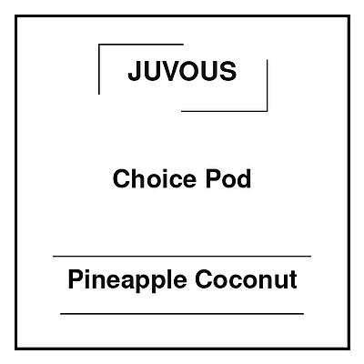 Juvous Choice Pod Pineapple Coconut