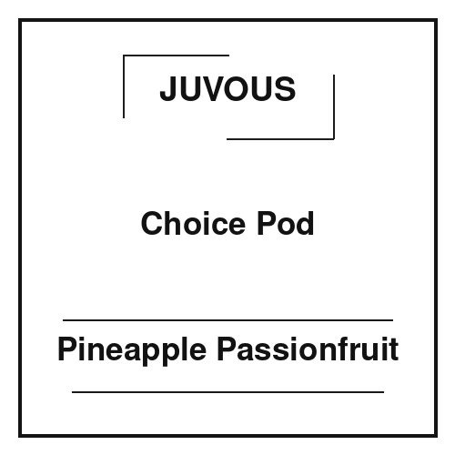 Juvous Choice Pod Pineapple Passionfruit