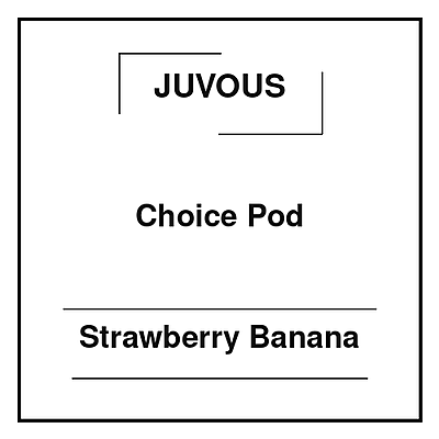 Juvous Choice Pod Strawberry Banana
