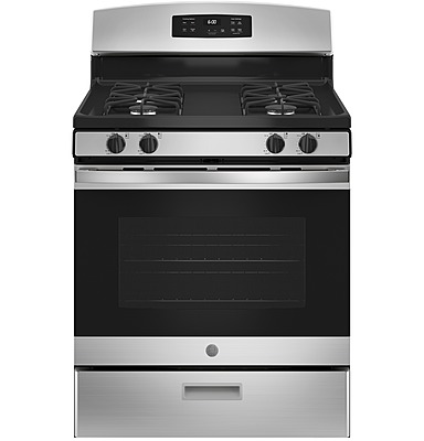 GE® JGBS60REKSS 30" Free-Standing Gas Range