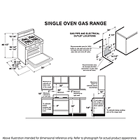 GE® JGBS61DPWW 30" Free-Standing Gas Range GE® JGBS61DPWW 30" Free-Standing Gas Range