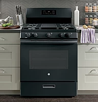 GE® JGBS66DEKBB 30" Free-Standing Gas Range GE® JGBS66DEKBB 30" Free-Standing Gas Range