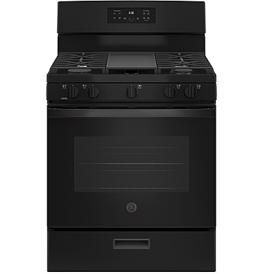 GE® JGBS66DEKBB 30" Free-Standing Gas Range