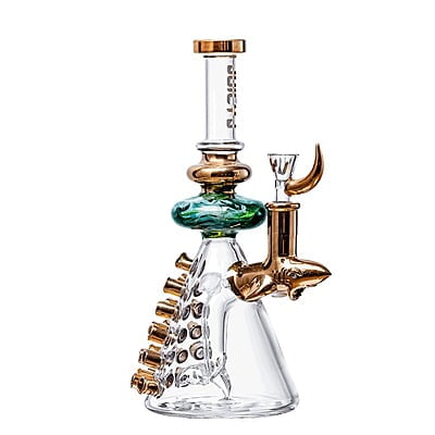 JUICY J MIDAS THE GOLDEN SHARK JJ-273 WATER PIPE