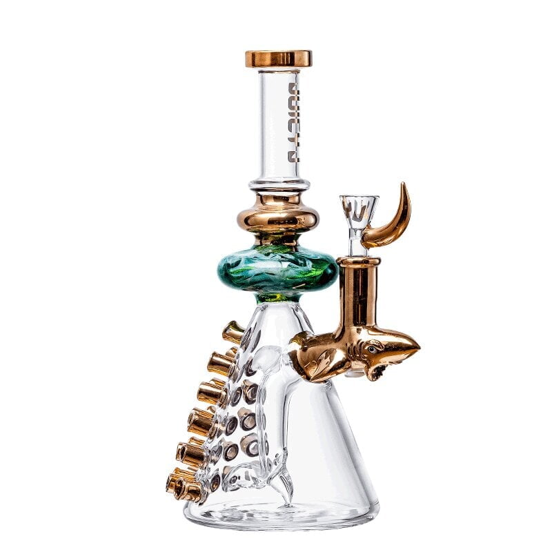 JUICY J MIDAS THE GOLDEN SHARK JJ-273 WATER PIPE