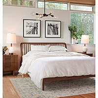 Rocker Mid Century Bed - King Size Rocker Mid Century Bed - King Size