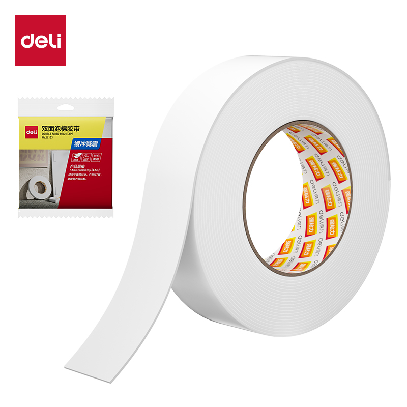 DELI JL103 MOUNTING TAPE 36mm x 5yards LARGE CORE