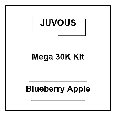 Juvous Mega 30K Kit Blueberry Apple
