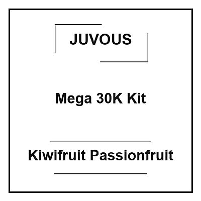 Juvous Mega 30K Kit Kiwifruit Passionfruit
