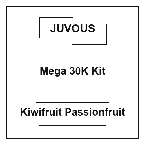 Juvous Mega 30K Kit Kiwifruit Passionfruit