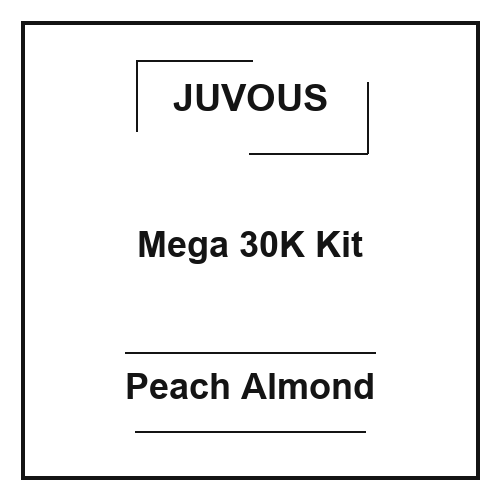 Juvous Mega 30K Kit Peach Almond