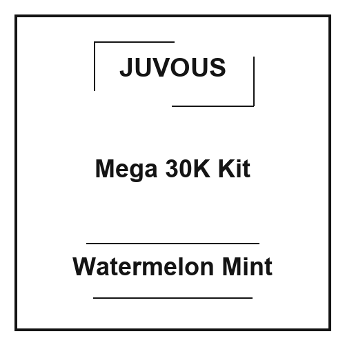 Juvous Mega 30K Kit Watermelon Mint