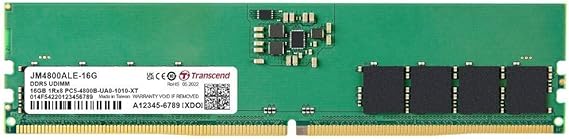 Transcend Desktop RAM DDR5 16GB 4800