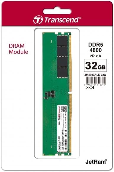 Transcend Desktop RAM DDR5 32GB 4800