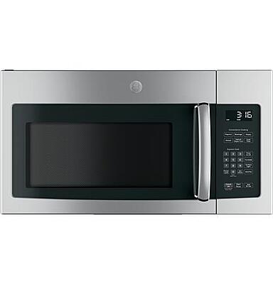 GE® JNM3163RJSS 1.6 Cu. Ft. Over-the-Range Microwave Oven with Recirculating Venting