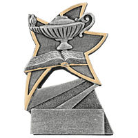 Jazz Star Resin Trophy-Lamp-Of-Knowledge