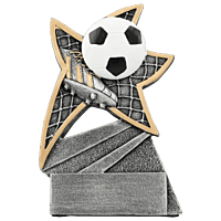 Jazz Star Resin Trophy-Soccer