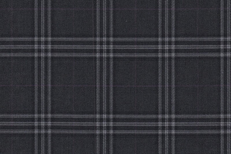 G1-22968 DARK GREY WITH SILVER & PURPLE WINDOWPANE G1-22968 DARK GREY WITH SILVER & PURPLE WINDOWPANE