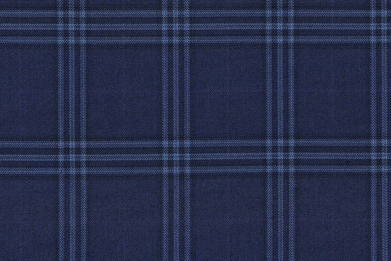 G1-22969 ROYAL BLUE WITH LIGHT BLUE & PURPLE WINDOWPANE G1-22969 ROYAL BLUE WITH LIGHT BLUE & PURPLE WINDOWPANE