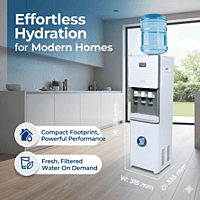 Dimension of Atlantis Jumbo Plus Floor Standing Water Dispenser-HCN