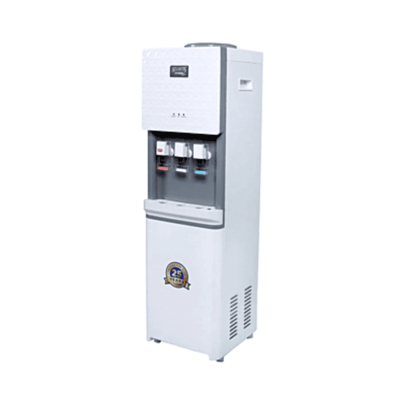 Atlantis Jumbo Plus Floor Standing Water Dispenser HCN in a sleek white finish for office use.