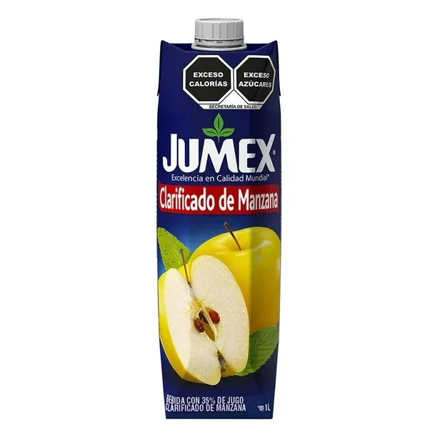 JUMEX JUGO MANZANA CLARIFICADO 1 L