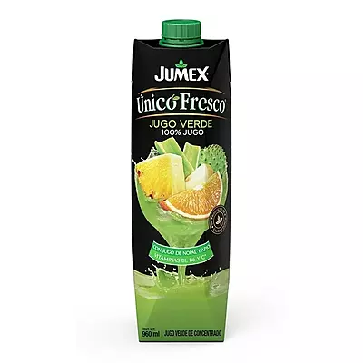 JUMEX JUGO UNICO FRESCO VERDE NOPAL Y APIO 960 ML