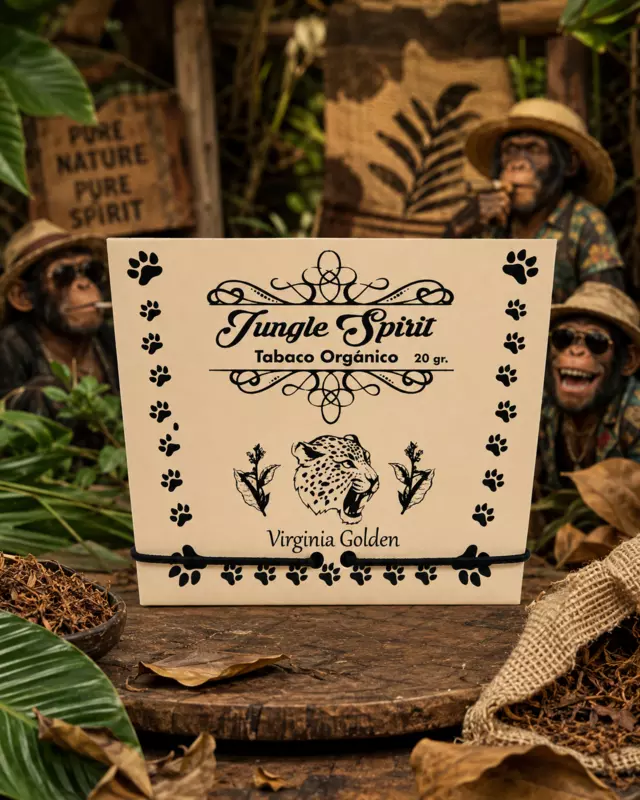 TABACO JUNGLE SPIRIT V. GOLDEN 30GR
