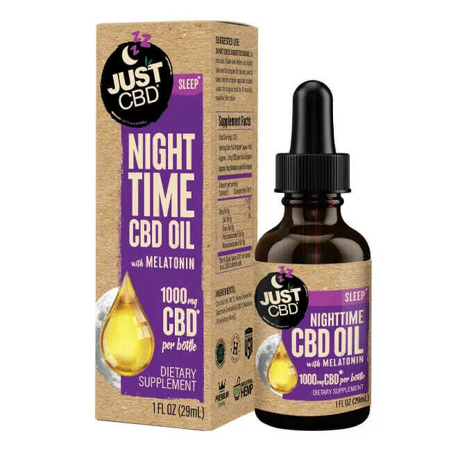 JUST CBD NIGHT TIME CBD OIL 250MG CBD
