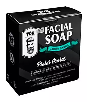 Jabón Facial Piel Grasas 100 grs Marca Tok