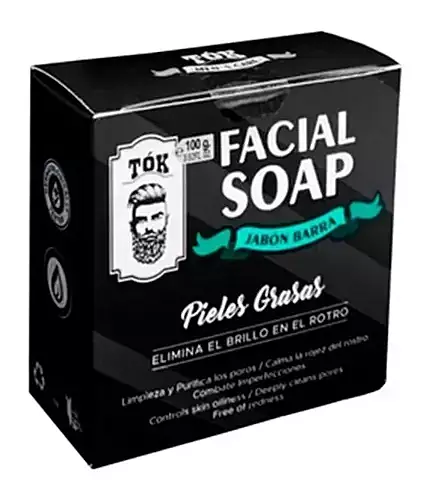 Jabón Facial Piel Grasas 100 grs Marca Tok