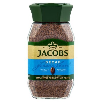 Jacobs Coffee -Decaf 200g Pack of 6