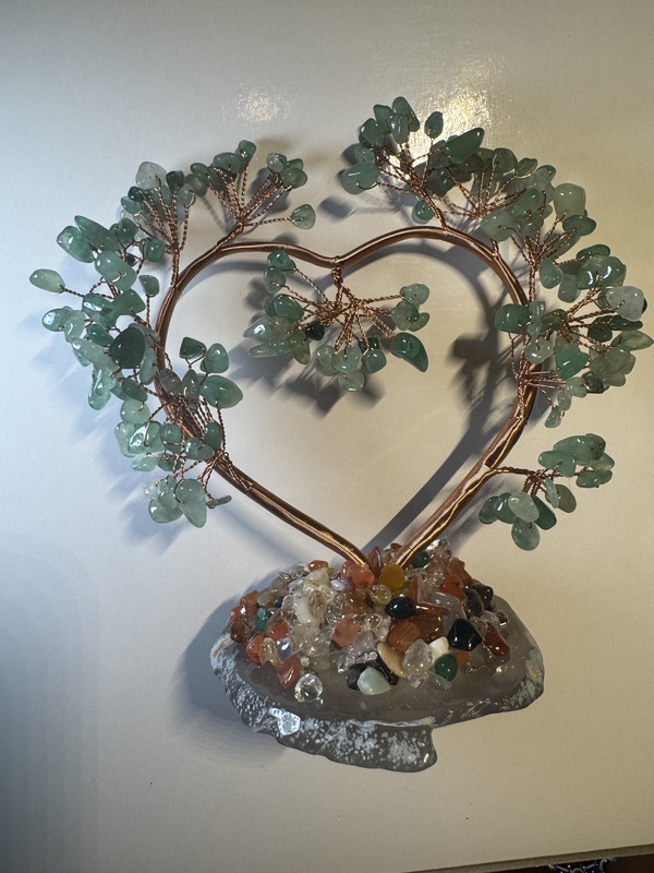 Crystal Heart Tree