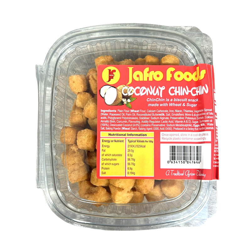 66324 Jafro Chin Chin (Red) Coconut 160g X 20