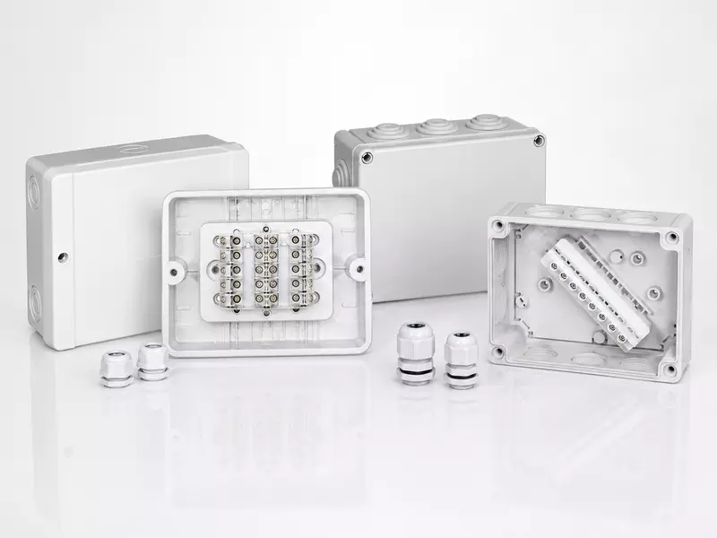 Jainson Waterproof Junction Box With / Without Connectors