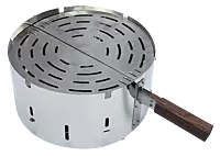 شواية جمرة استناليس دائرية مقاس 30