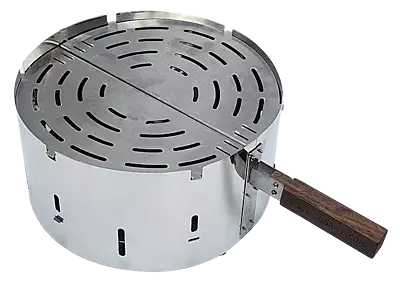 شواية جمرة استناليس دائرية مقاس 30