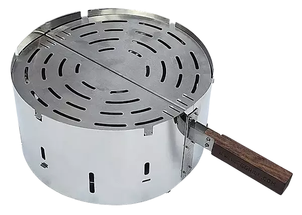 شواية جمرة استناليس دائرية مقاس 30